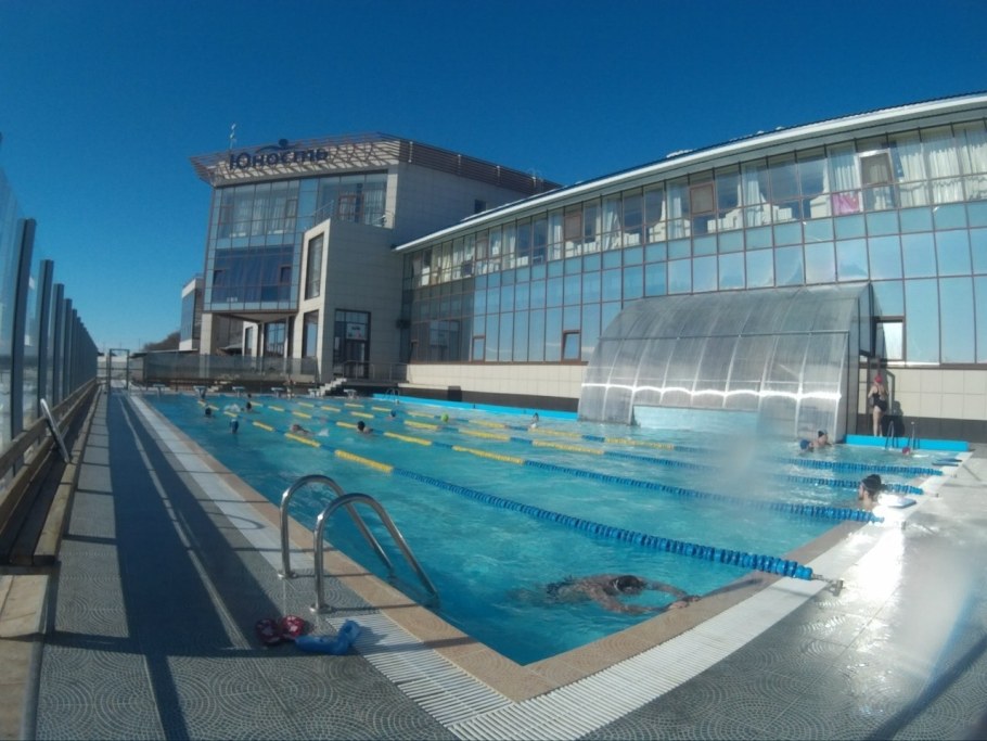 Открытый бассейн Юность Уфа