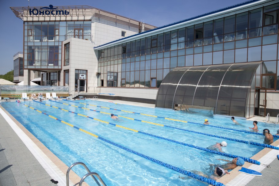 Открытый бассейн Юность Уфа