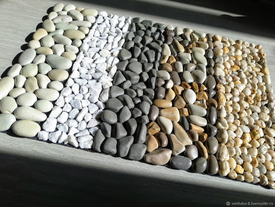 LADECOR камни декоративные стеклянные цветные