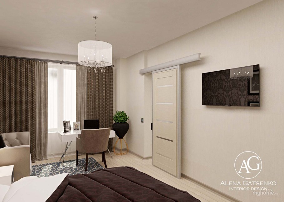 Однокомнатная квартира интерьер для сдачи