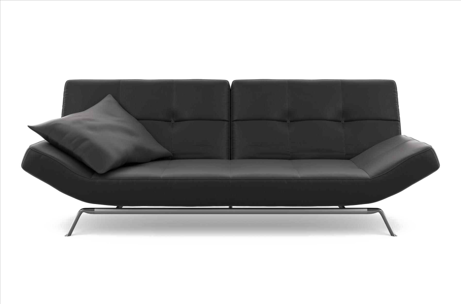 Стильный диван на белом фоне