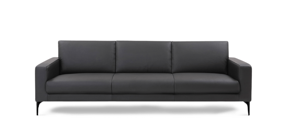 Диван вид спереди на прозрачном фоне