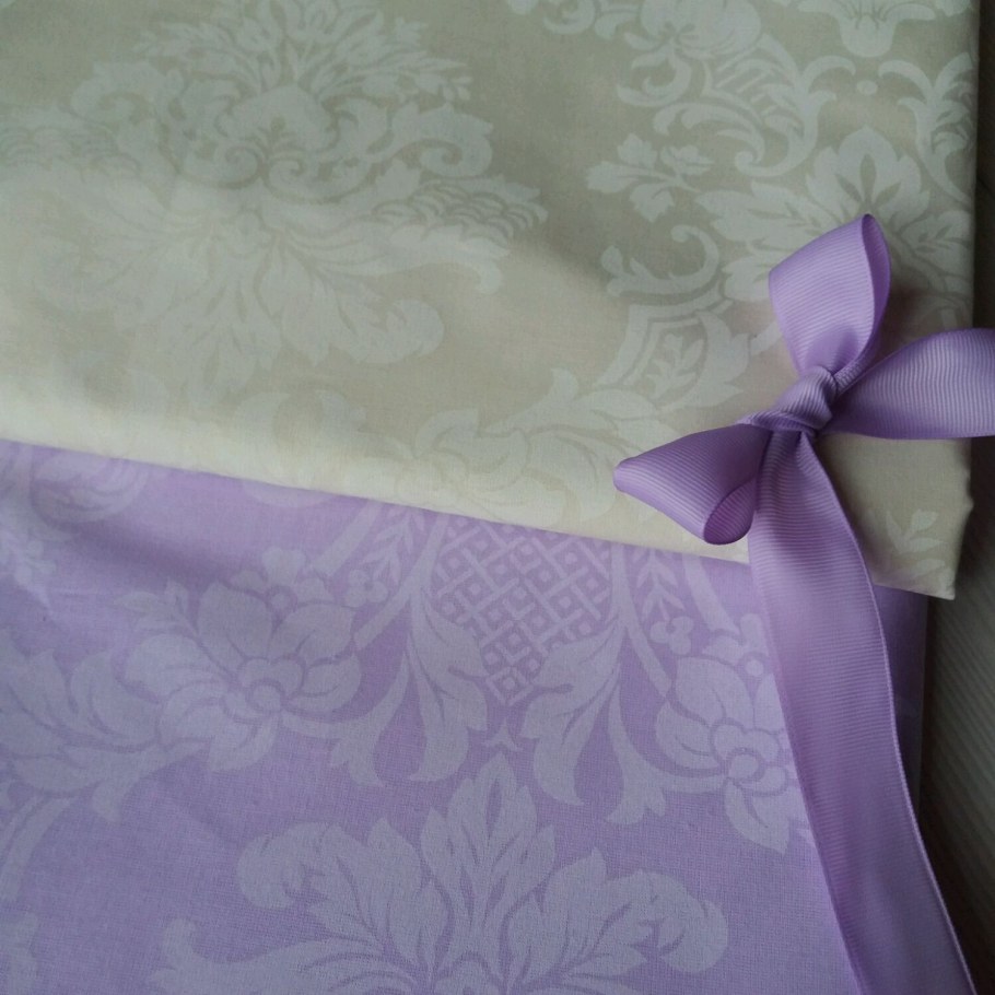 Поплин Дамаск белый