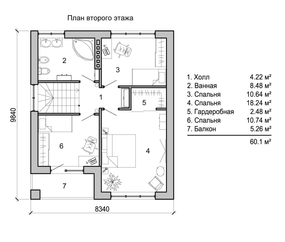 Схемы планировки частных домов