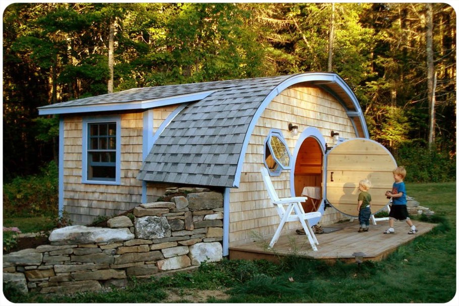 Необычные дачные домики