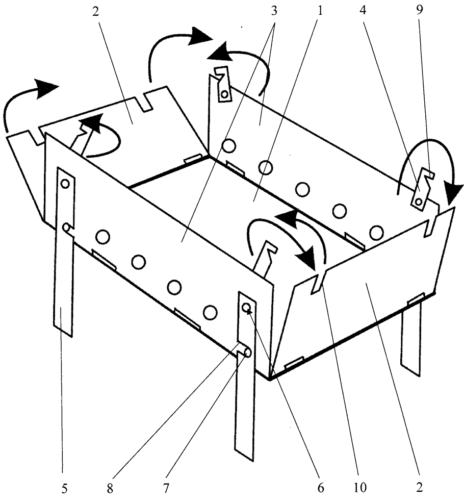 Мангал с казаном из металла своими руками чертежи