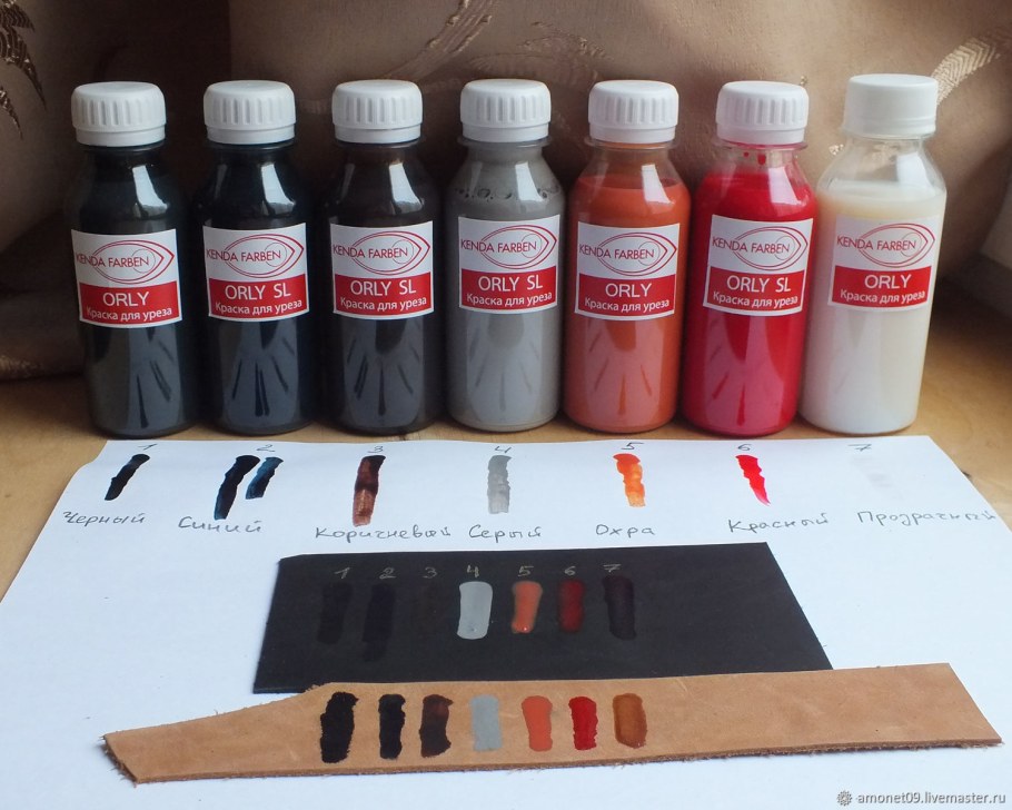 Краска для урезов Lorence