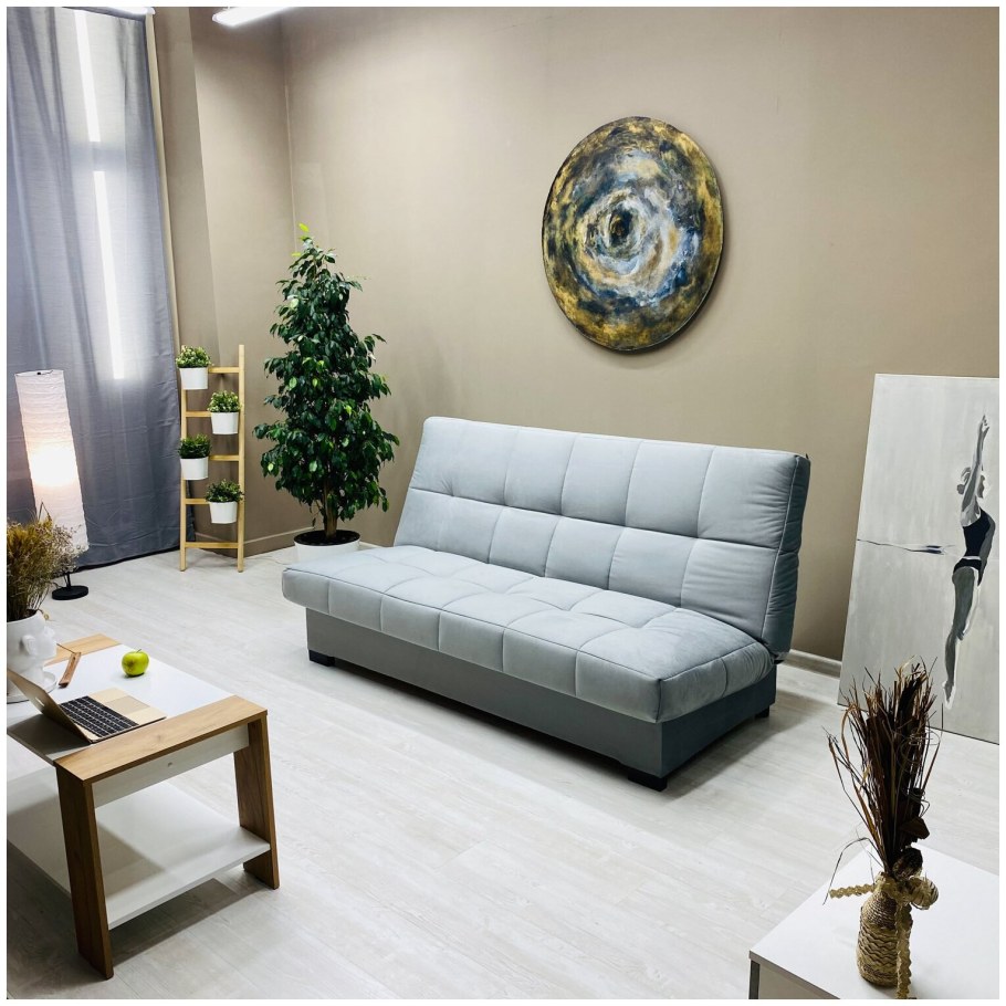 Осло финка диван прямой зеленый