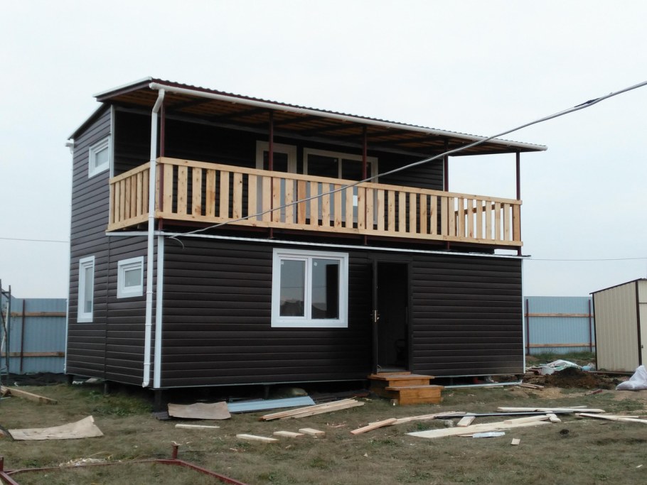 Дачный модульный домик 6.6.9 Авангард