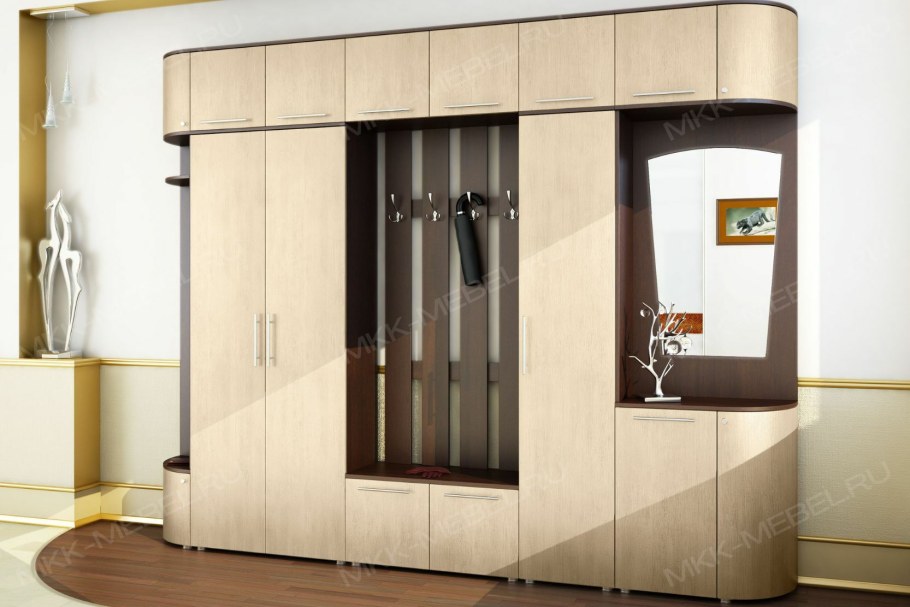 Прихожая Валерия (венге/Млечный дуб)