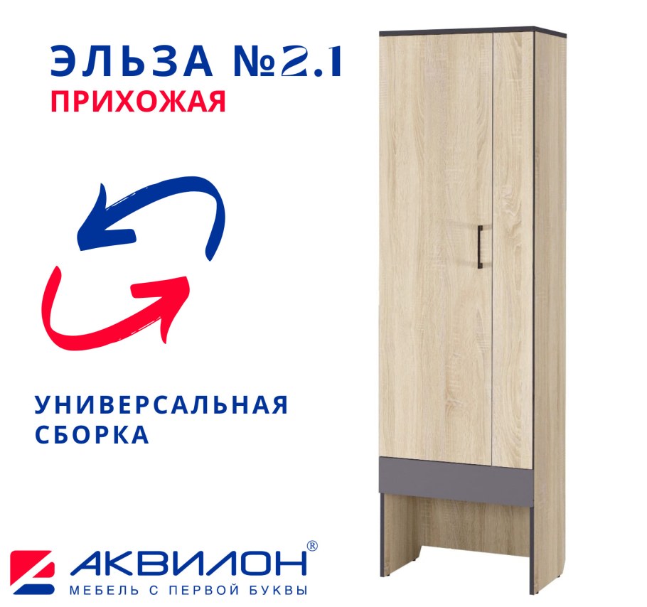 Комплект прихожей Аквилон Эльза