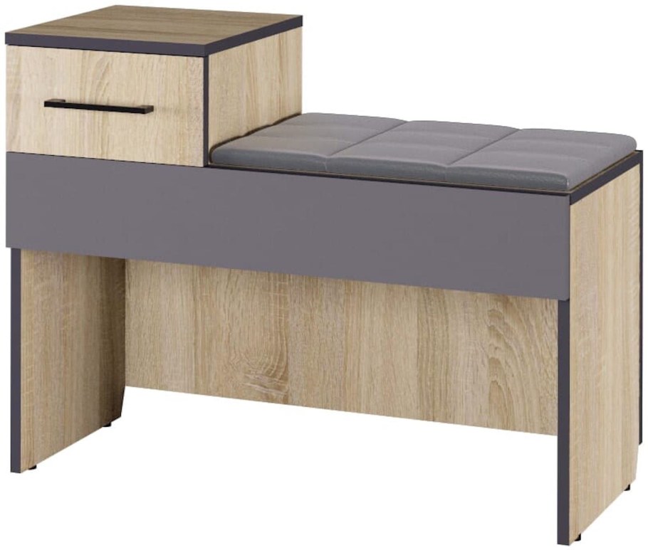 Прихожая Элоиза п-1 дуб сонома/графит