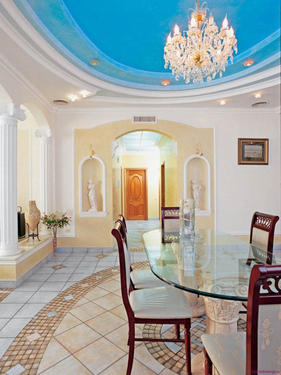 Античный стиль в интерьере