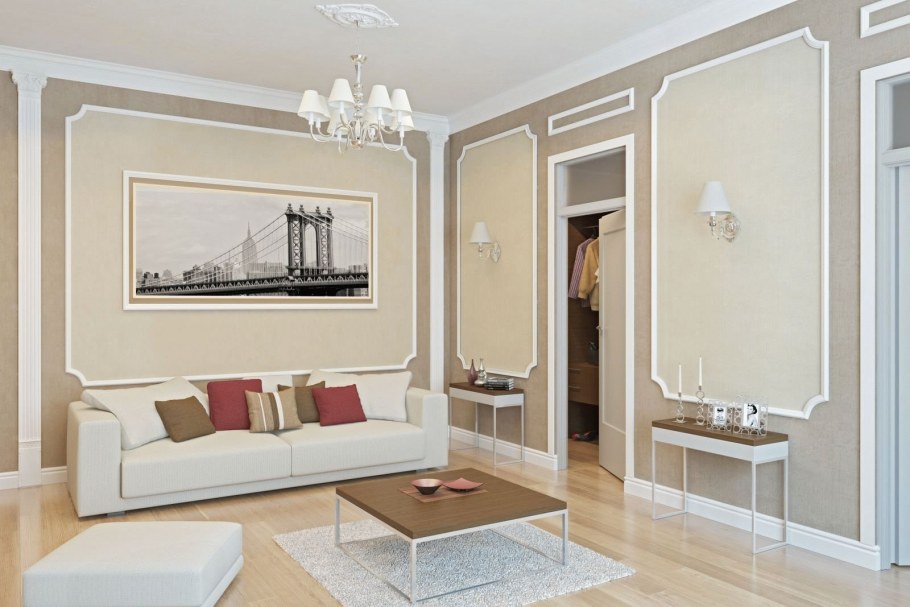 Классическая лепнина в интерьере