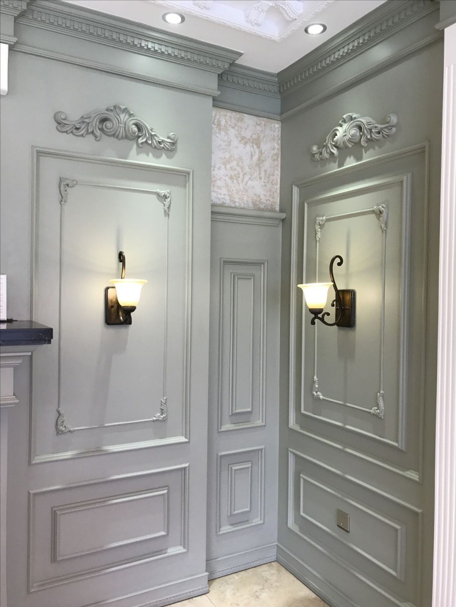 Гипсовая лепнина на стену