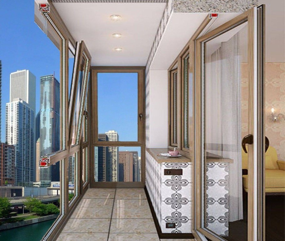 "Панорамное остекление с видом на парк "усадьба Трубецких".