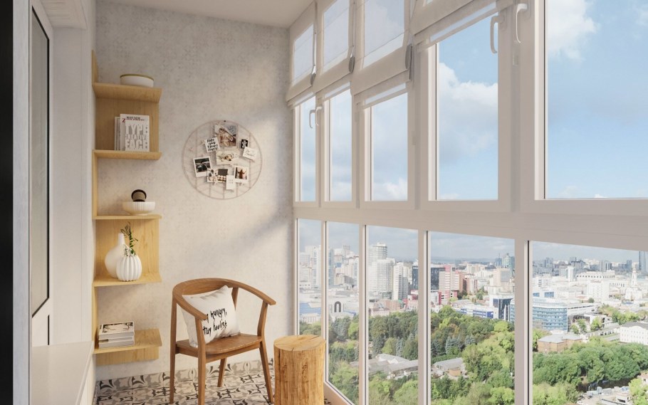 Остекление балконов