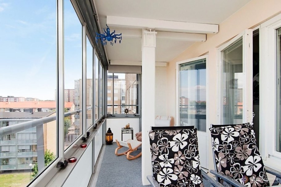 Витражное остекление лоджии