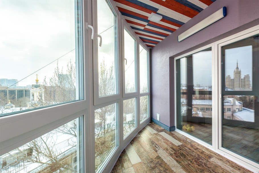 Панорамное остекление Рехау