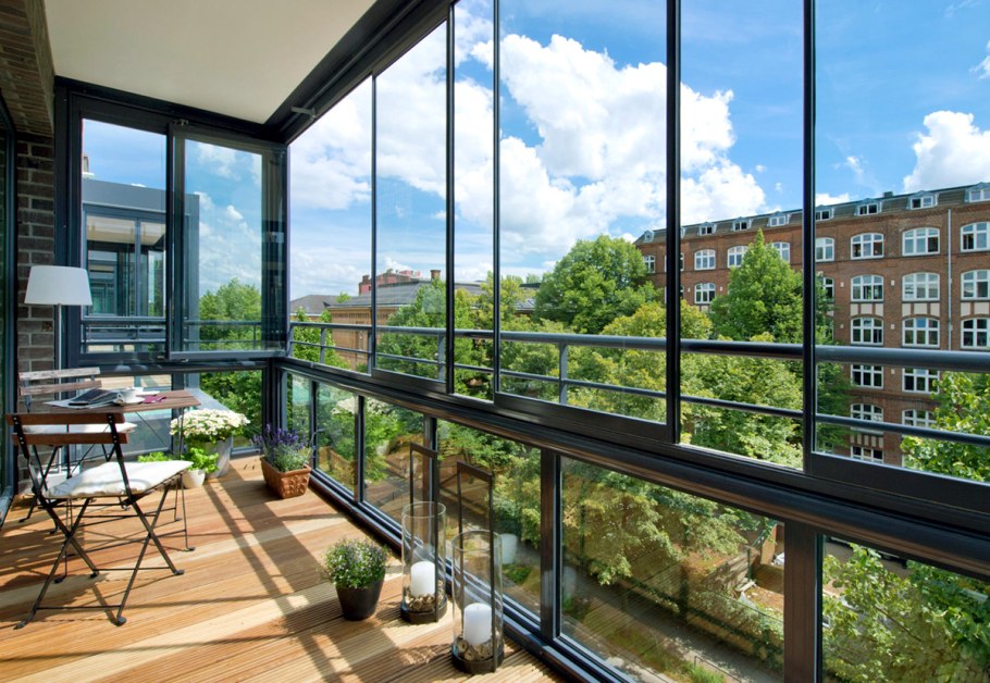 Панорамный балкон