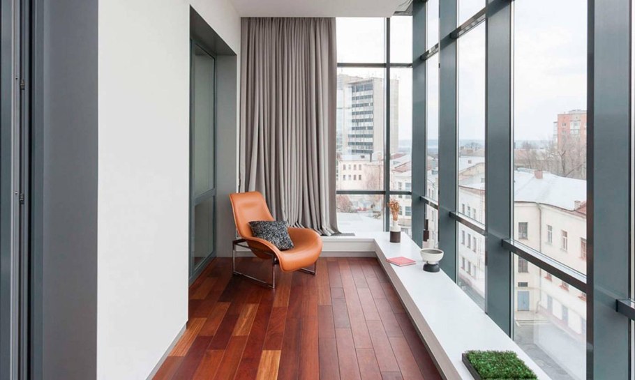 Лоджия от пола до потолка