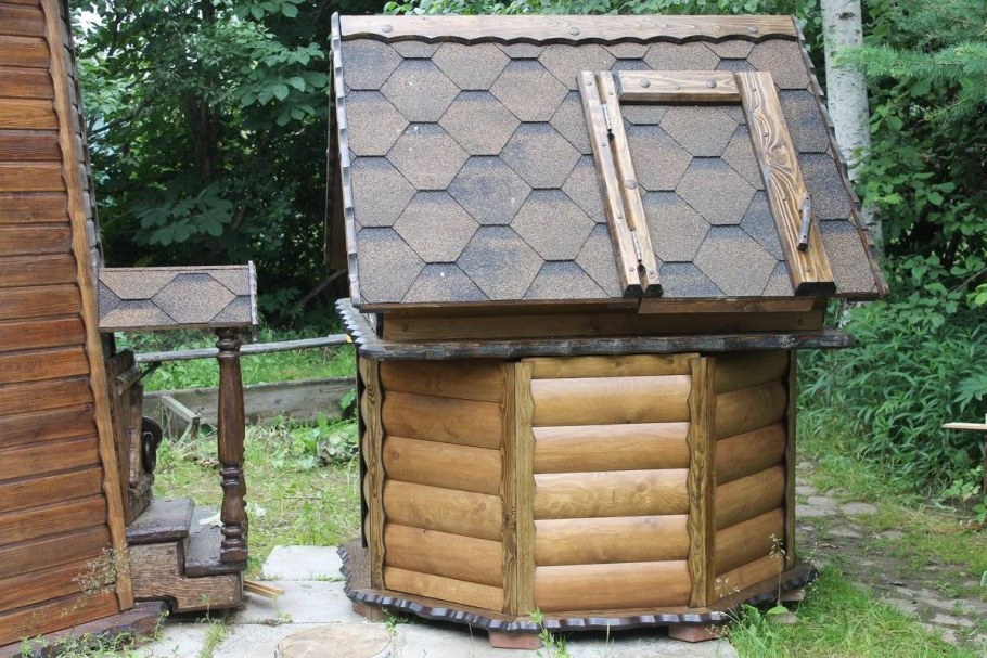 Отделка колодца