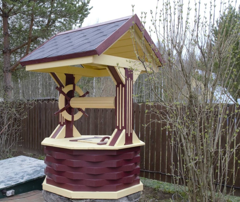 Домик для колодца