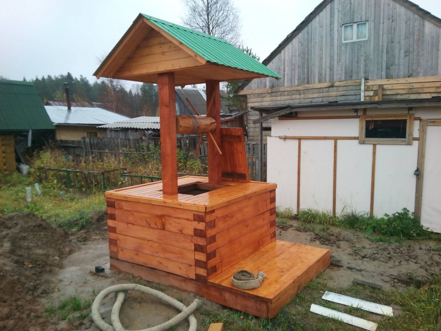 Облагородить колодец