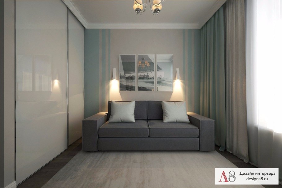 Гостевая комната с диваном