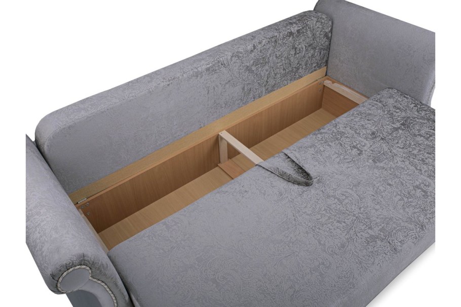 Диван Амели 2 еврокнижка жаккард 232х95х103