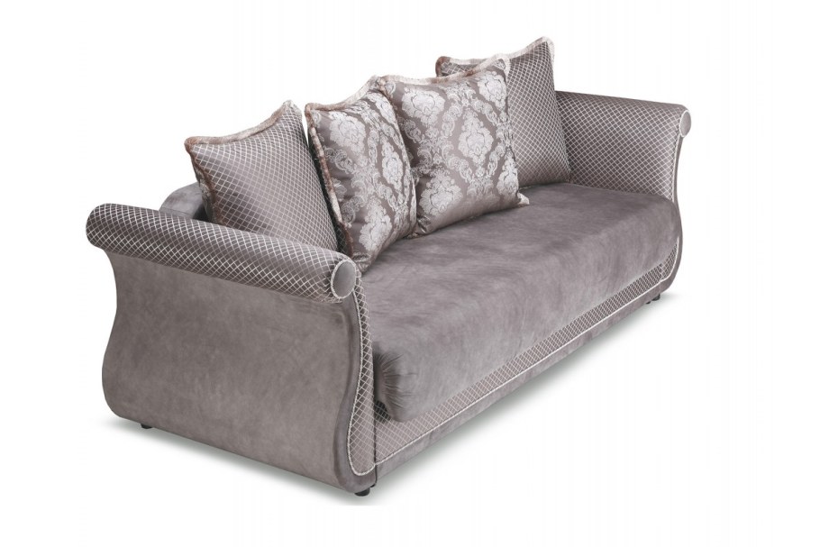 Диван Амели 2 еврокнижка жаккард 232х95х103