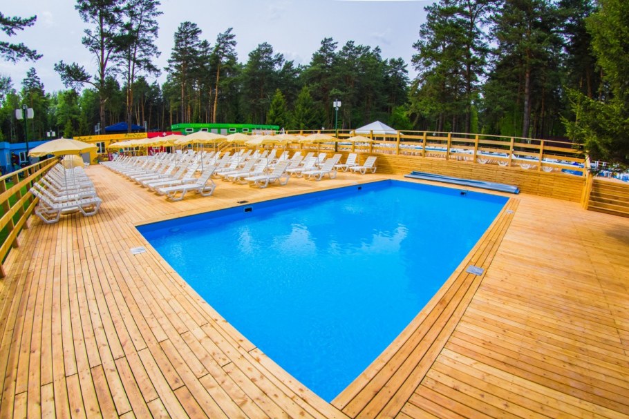 Бассейн на острове Татышева Красноярск