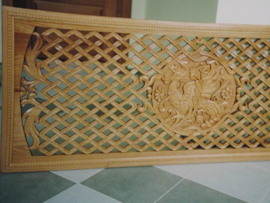 Решётка(пергола,шпалера) деревянная 138*109