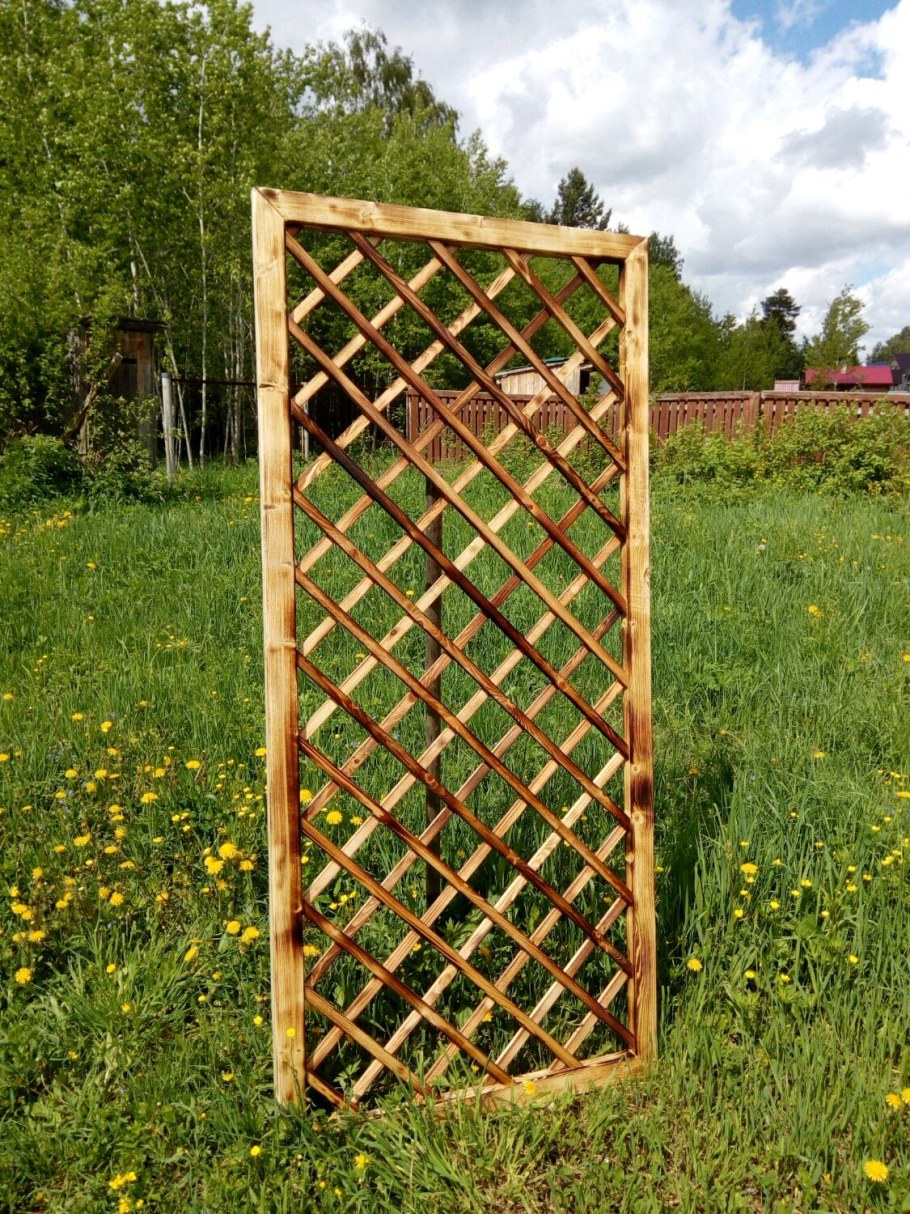 Дверь решетка деревянная