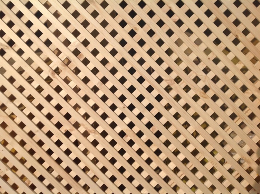 Решётка(пергола,шпалера) деревянная 138*109