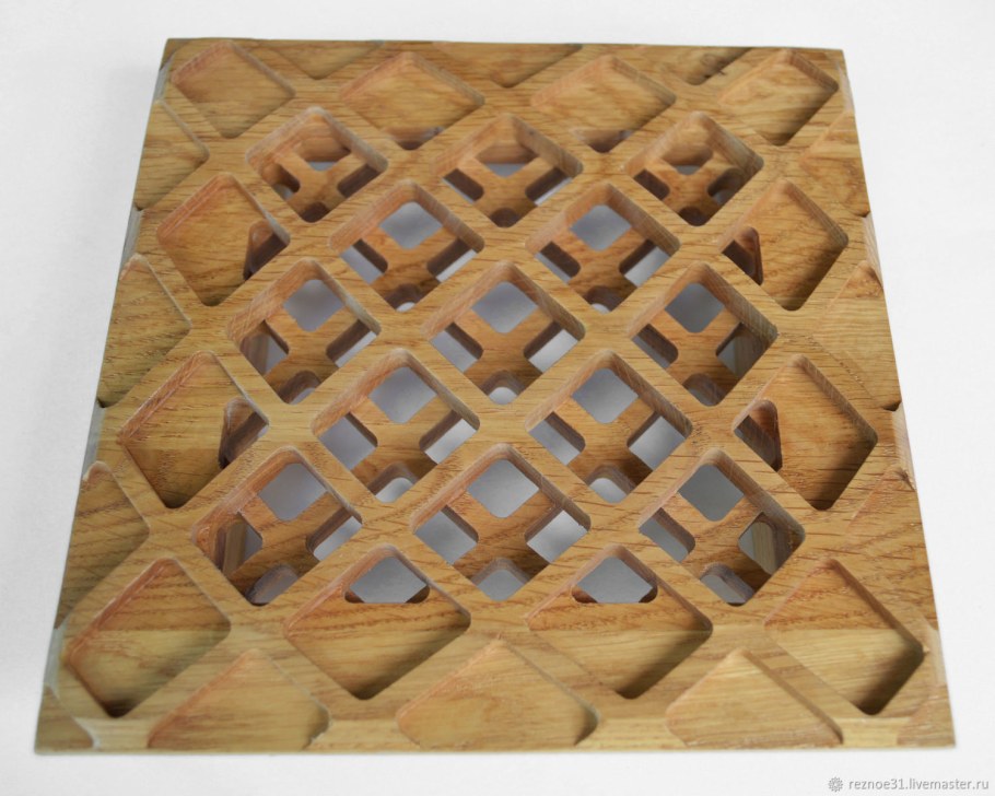 Решетка деревянная декоративная