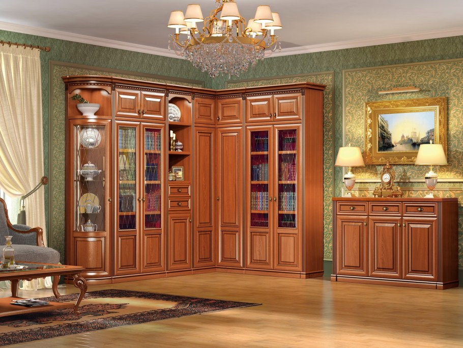 Шкаф витрина Венеция