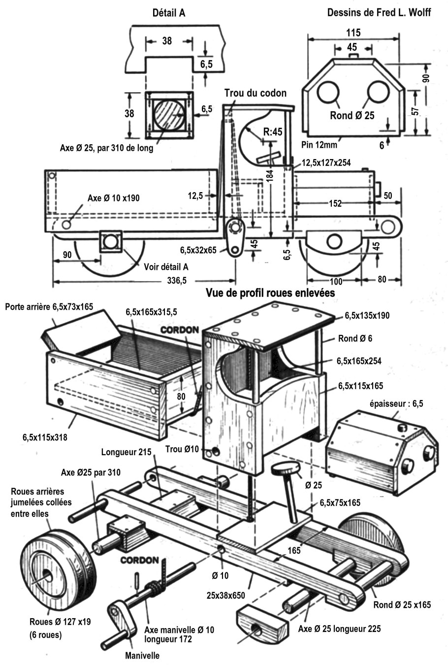 Wooden Toy Plans чертежи