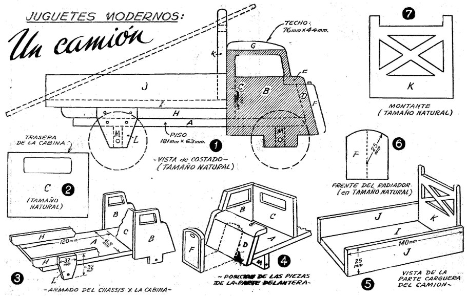 Wooden Toy Plans чертежи