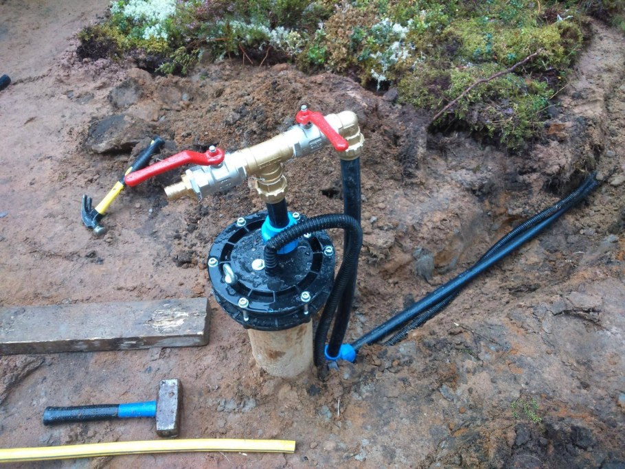 Насос для гидробурения Абиссинской скважины