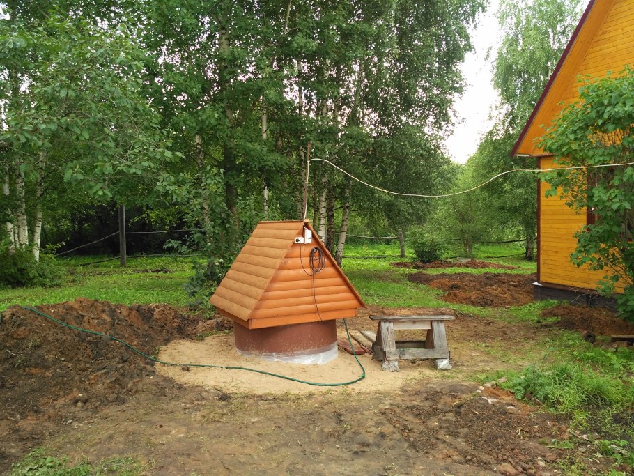 Колодец в частном доме