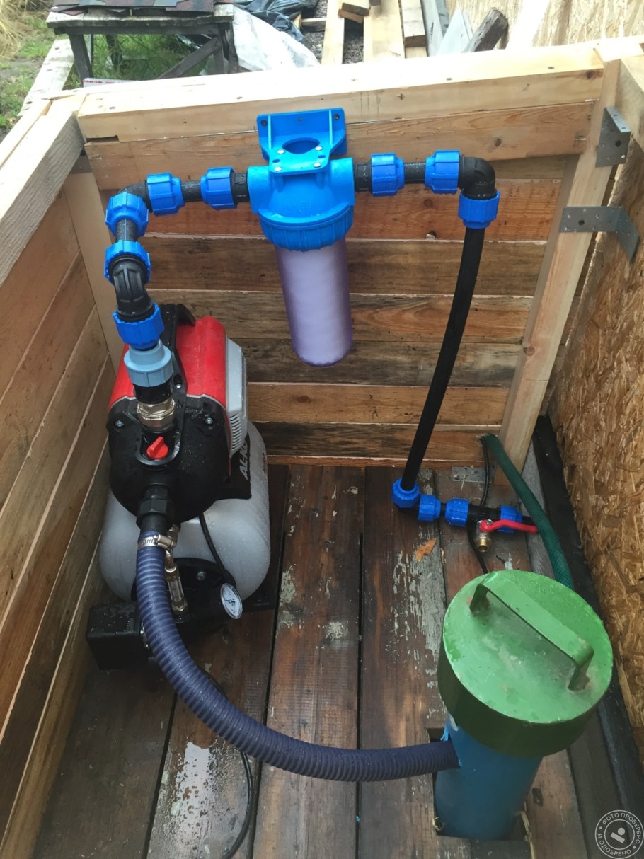 Водопровод на даче