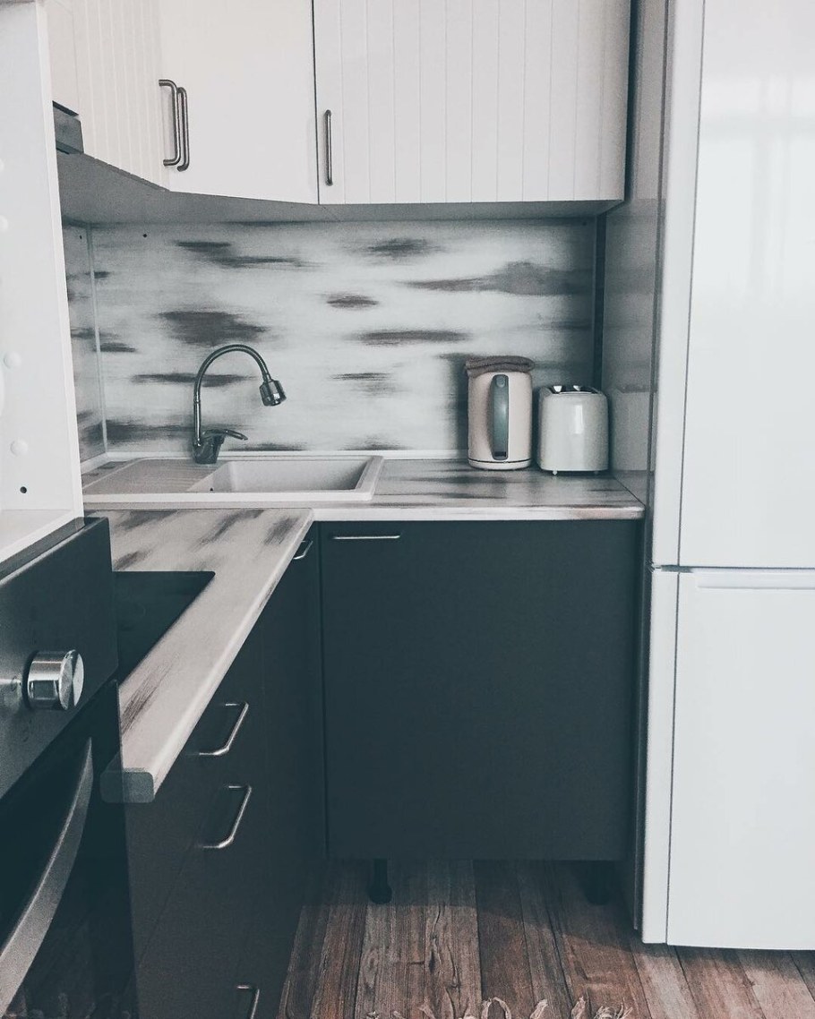 Кухни в хрущевке угловые