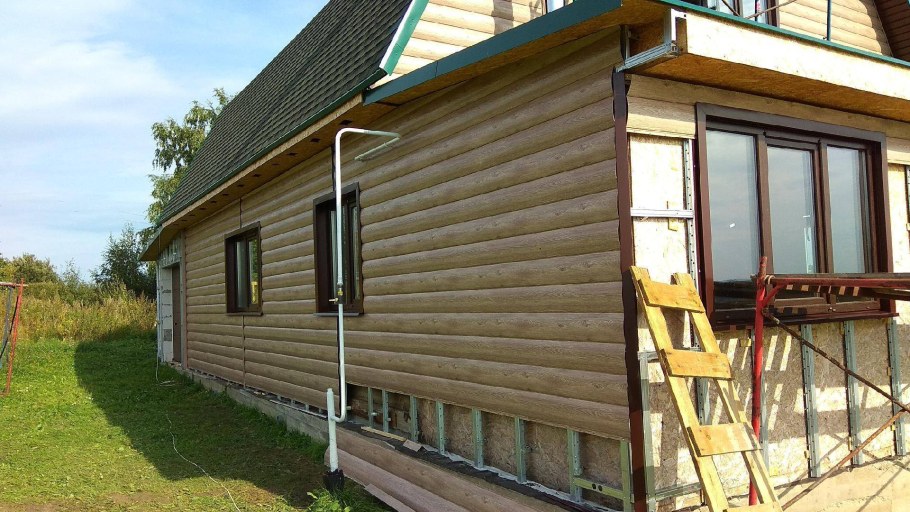 Обшивка дома в скандинавском стиле