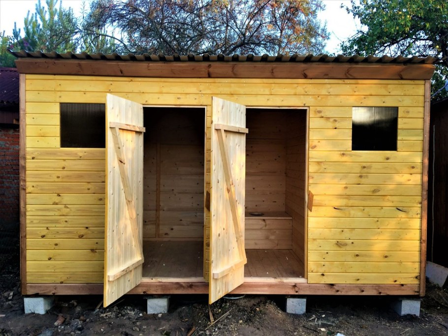 Туалет дачный