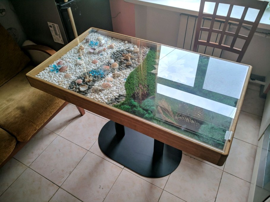 Столешница для кухни из эпоксидной смолы