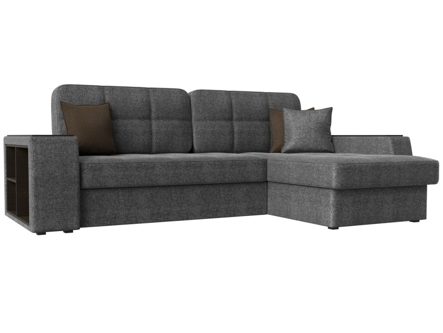 Угловой диван Брюссель черный