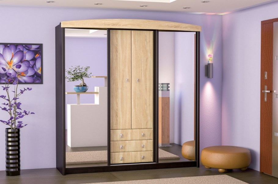 Шкаф купе Мария мебельная фабрика м6
