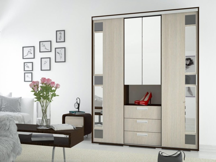 Шкаф 3х створчатый Фиеста