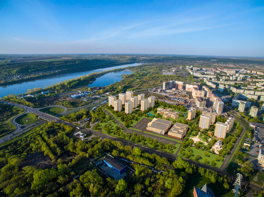 Микрорайон острова Металлург Ижевск